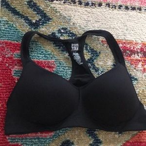 Black PINK sports bra